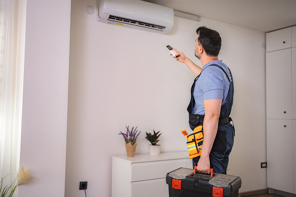 Warranty HVAC technician