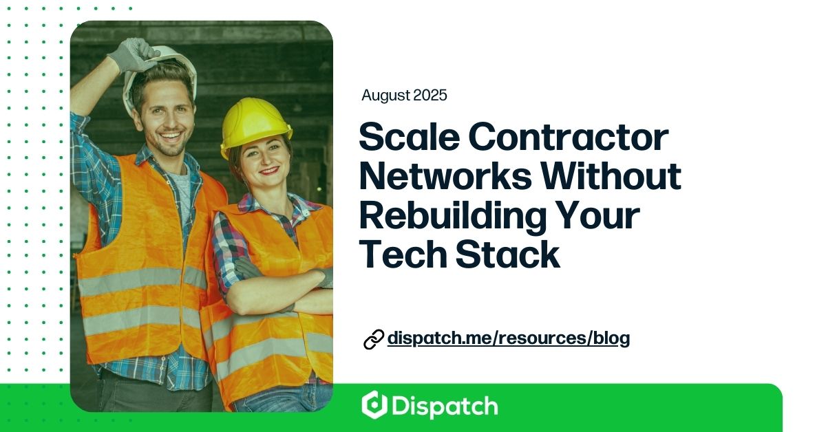How to scale contractor networks